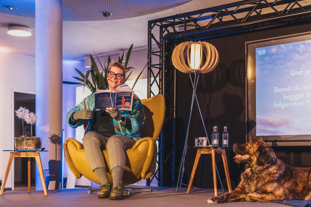 Foto Buchlesung mit Caroline Sprott